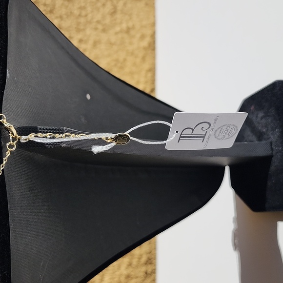 Borun America Jewelry Women's Gold-Plated Necklace Crystal Pendant Purse & key - Picture 8 of 9